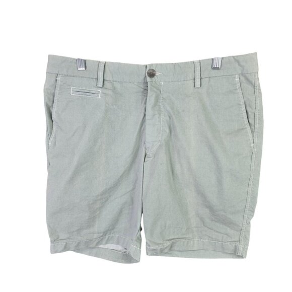 Mens Ballin 8" Inseam Sage Green Shorts Cotton Polyester Blend Stretch Size 35 - Picture 1 of 11
